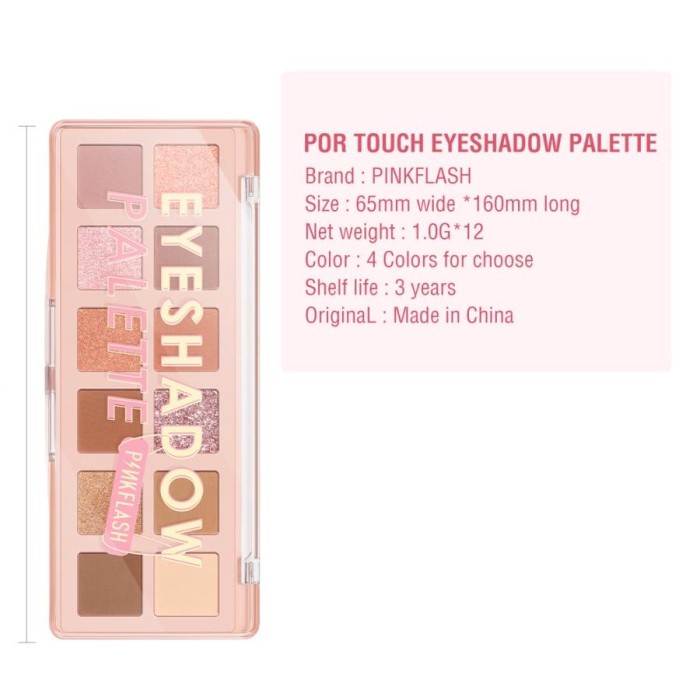 PINKFLASH Pro Touch Eyeshadow Pallete PF-E15