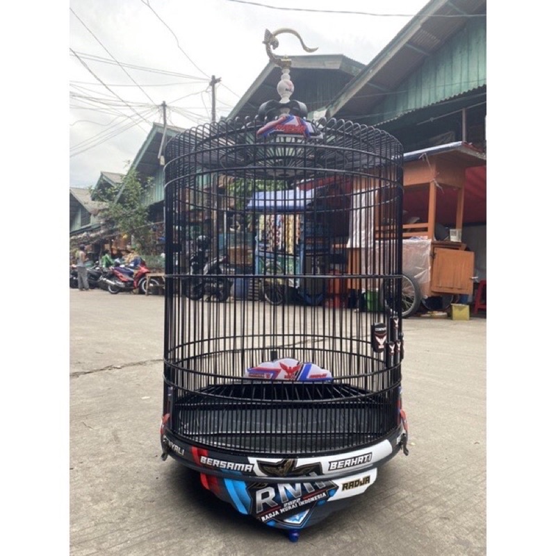SANGKAR KANDANG MURAI RADJA DEKAL RMI NO.2