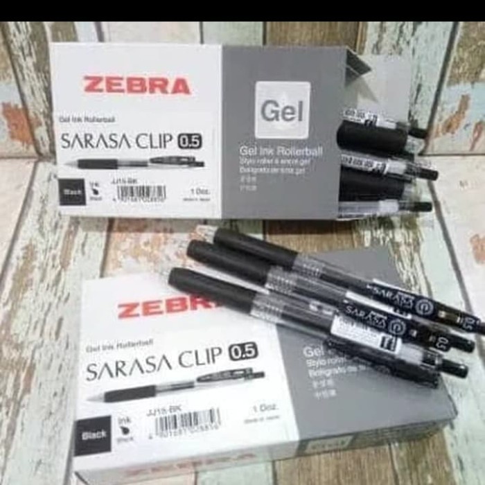

Hadir Pulpen Sarasa Zebra Clip 0,5 Diskon