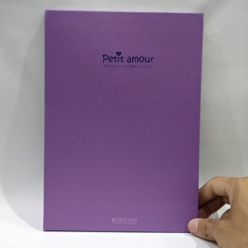 

[RESTOCK] Oxford Petit Amour Journal Book Notebook Buku Tulis Jurnal B5 AHK0103 - Ungu