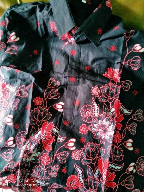 Kemeja Batik Lengan Panjang Size M L Xl Xxl Xxxl