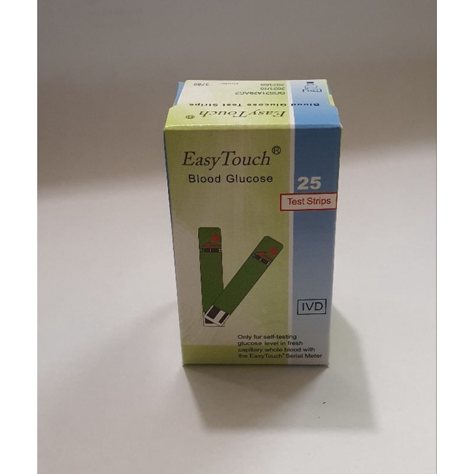 Strip Gula Darah EasyTouch,refil strip gula easytouch/strip kolestrol easytouch/strip asam urat easytouch