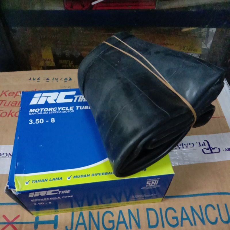 Ban Dalam IRC 350 Ring 8 Ban Motor Vespa Artco Arco Kereta Sorong IRC 3.50-8