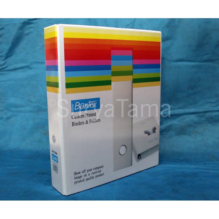 

Binder Polos - Binder Plastik - Binder Loose Leaf Bantex Ordner A4 8542 07 40Mm (White) Produk