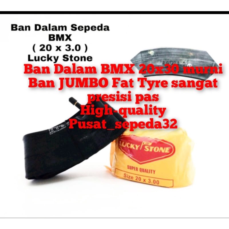 Ban dalam sepeda BMX ukuran 20&quot; inch x 3.0 karet lokal high quality