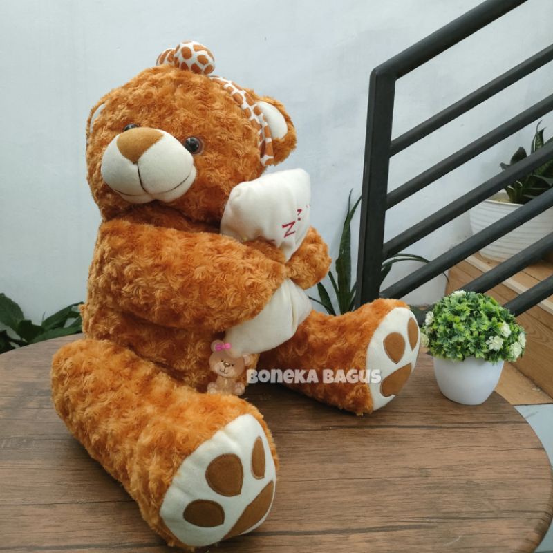 Boneka Beruang Teddy Bear Besar Peluk Bantal