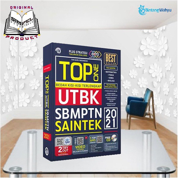 TOP ONE UTBK SBMPTN SAINTEK 2021 + CD