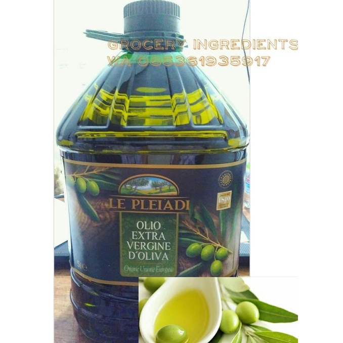 

Olio Extra Vergine D'Oliva / Olive Oi Virgin / Pure Minyak Zaitun - 5L