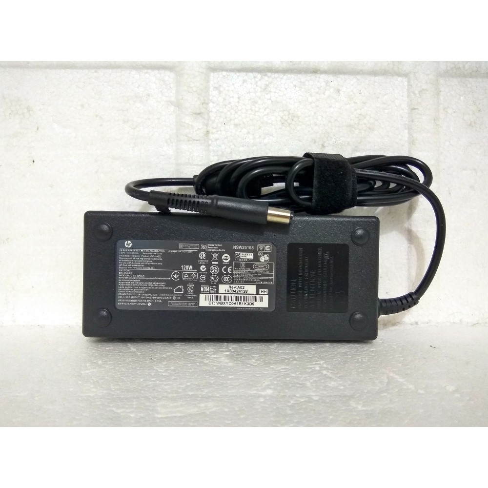 Adaptor Original Hp 19.5V - 6.15A DC: 7,4x5.0mm Jarum