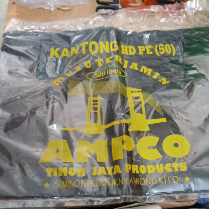 

Kantong Plastik Hitam Tebal uk50 ( 500gr )