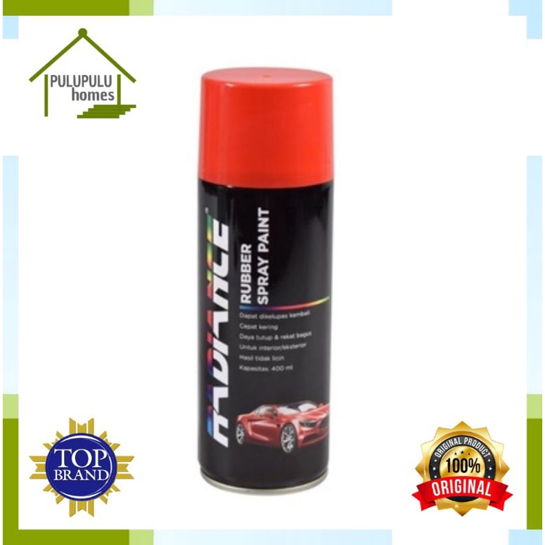 

Cat Semprot Akrilik / Radiance Cat Semprot Akrilik Rubber Matt 40 Ml - Merah