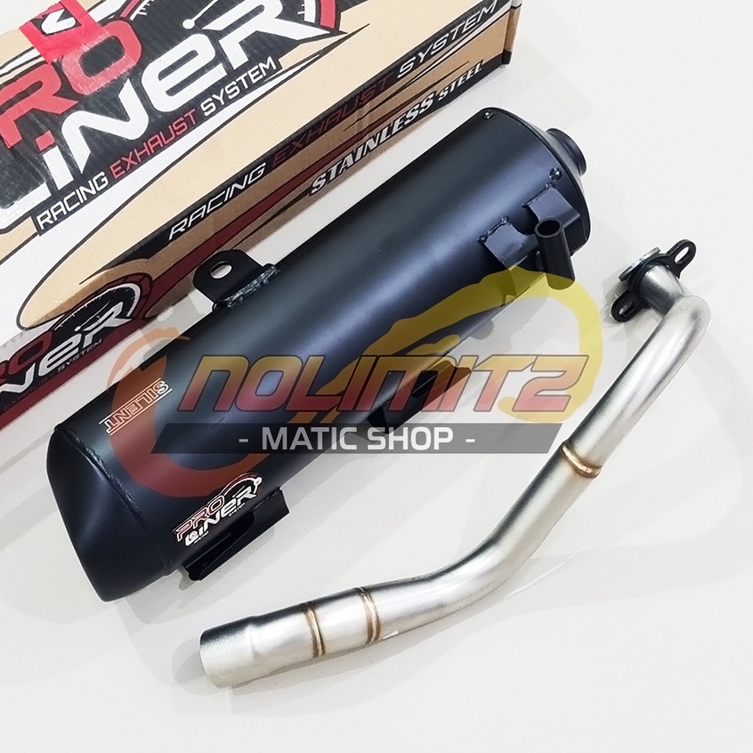 Knalpot ProLiner Pro Liner Neo Silent Standar Racing PCX 150 Lokal