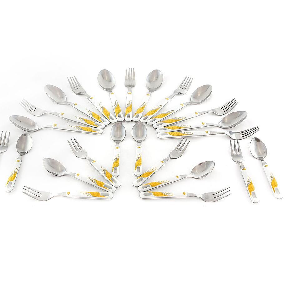 ♢ Set Sendok Makan Aneka Motif Vicenza ORIGINAL ASLI V248 Vicenza Sendok Dan Garpu Vicenza Spoon&For