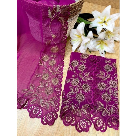 KAIN KEBAYA SEMI BORDIR || KAIN KEBAYA CLEOPATRA