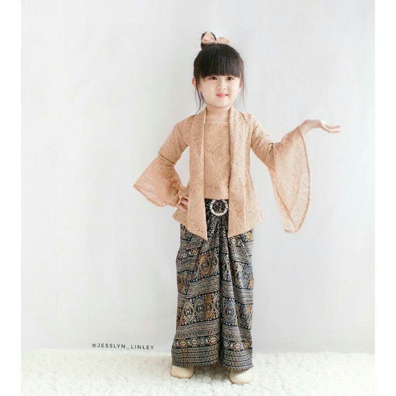 kebaya modern anak cewek baju brukat bayi setelan perempuan pakaian adat wanita dewasa busana khas g