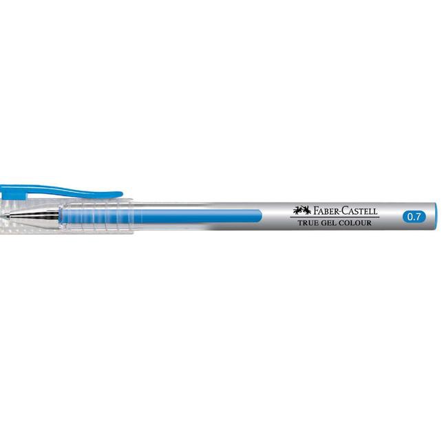 

Faber-Castell True Gel Pen -- Soft Blue Ink 0.7 mm