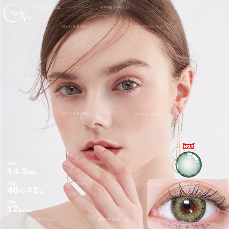 [✅COD] MYSTICEYES SOFTLENS F-B-N(NATURAL) SERI 14.2MM (NORMAL)