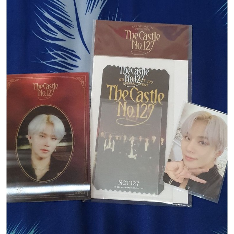 [BOOKED] AR TICKET THE CASTLE NCT 127 JUNGWOO SET