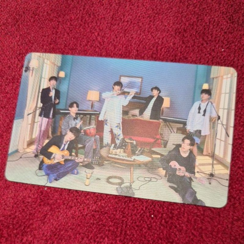 PC PHOTOCARD BTS BE ESSENTIAL RANDOM GROUP OT7
