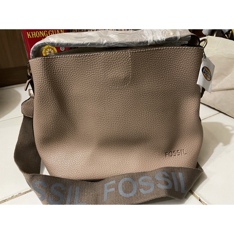 tas selempang fossil import
