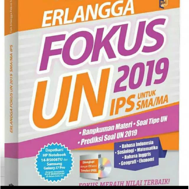 Erlangga Fokus Un Sma Prog Ips 2019 Shopee Indonesia