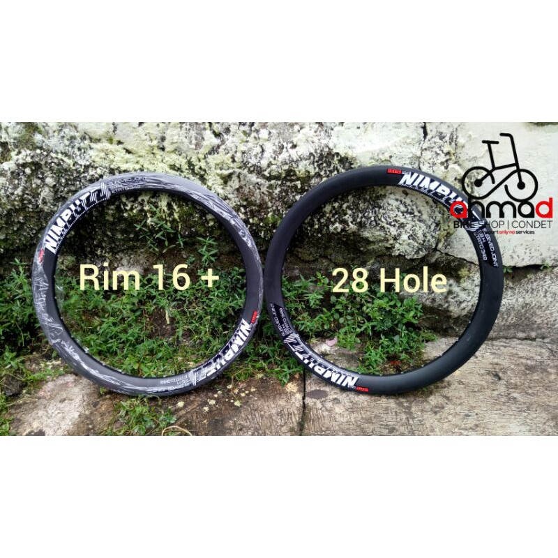 

rim 16 plus 28 hole