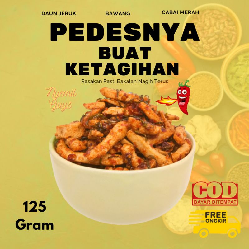 

Basreng Pedas Basreng Daun Jeruk Kiloan Original ,Makanan Ringan dan Snack Kiloan Yang Cocok Buat km