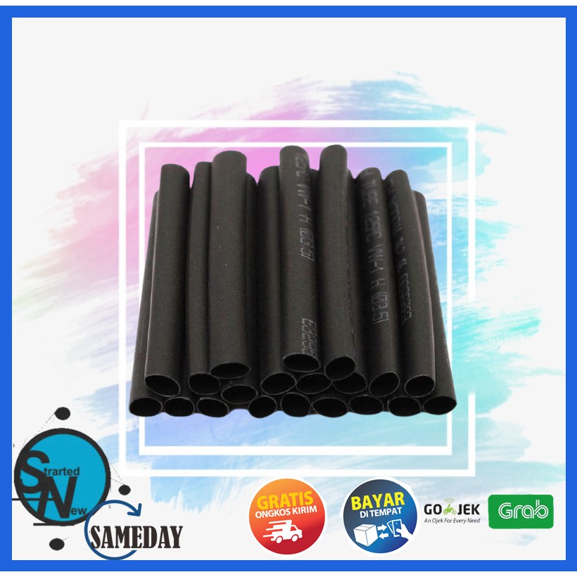 Selongsong Pelapis Kabel Insulasi Heat Shrink Tube 127 PCS