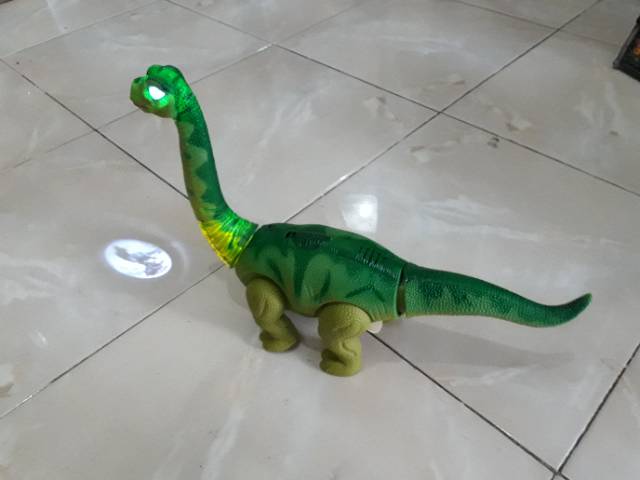 MAINAN DINOSAURUS BERTELUR BATERAI - HEWAN DINO ANAK EDUKATIF BATRE