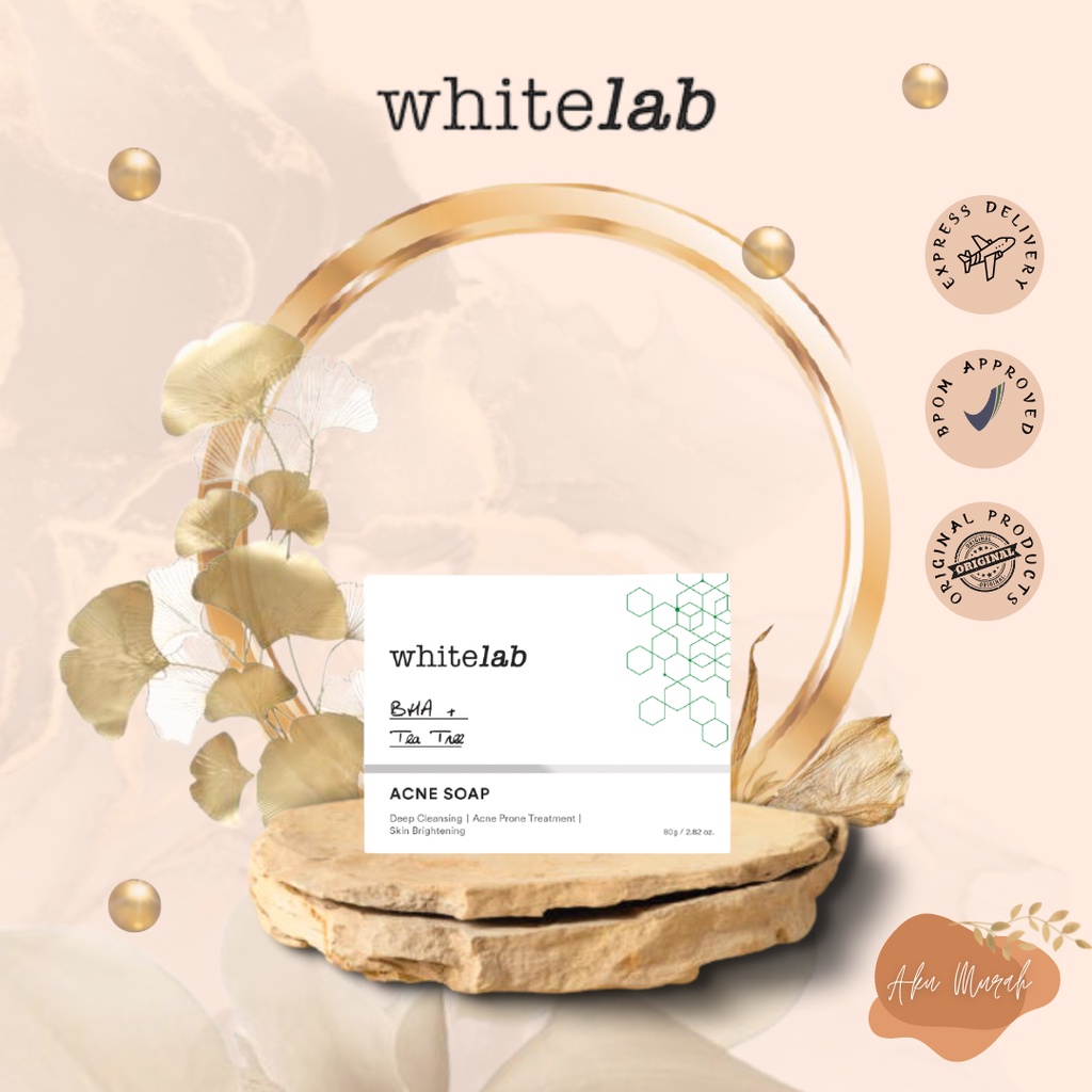 ✨ AKU MURAH ✨ Whitelab Acne Soap / Sabun Acne BPOM