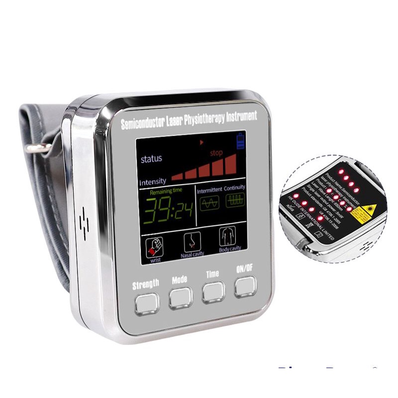 Jam Tangan Terapi Laser Kesehatan 12 Titik Laser