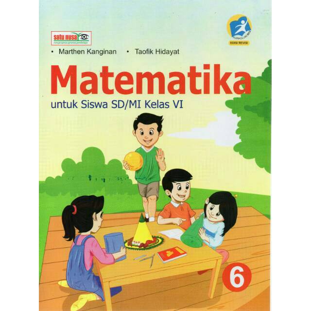 Buku Matematika Sd Kelas 6 Kurikulum 2013 Revisi Satu Nusa Shopee Indonesia