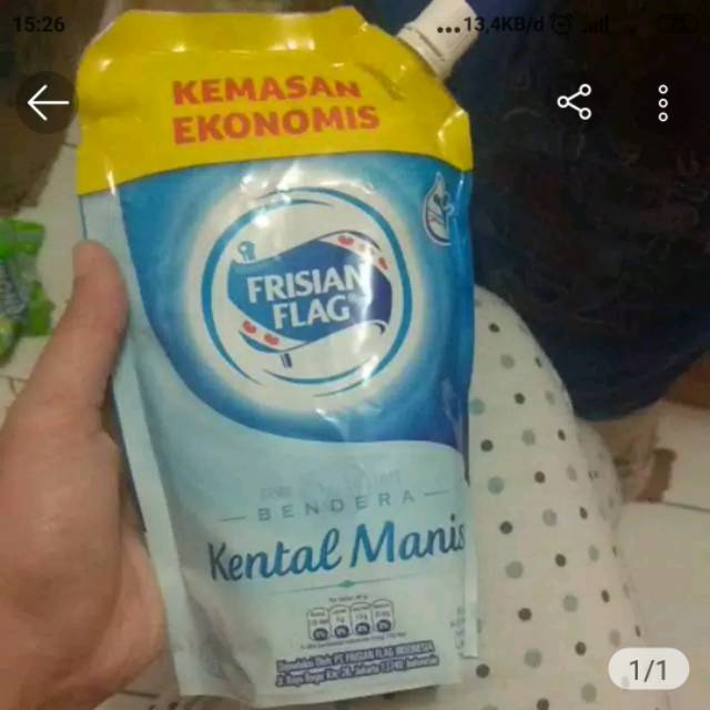 Frisian flag pouch 560gr grosir