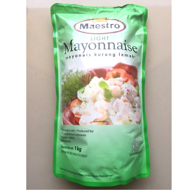 

Mayonnaise Maestro 1kg mayonaise mayo