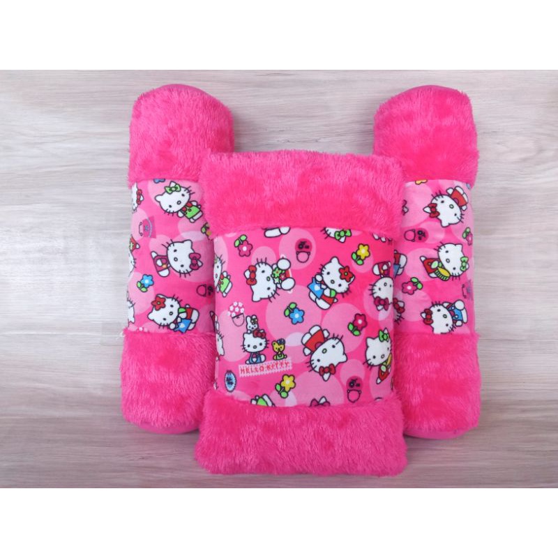 BANTAL DAN GULING KARAKTER RASFUR UKURAN BABY 1PAKET ISI 3PCS-4