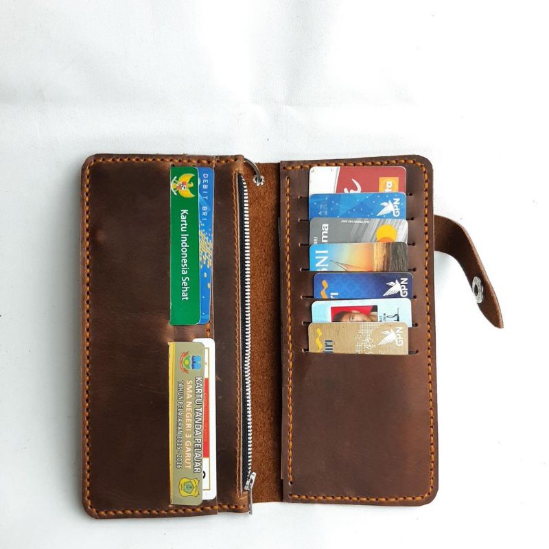 dompet kulit sapi asli leather original vintage