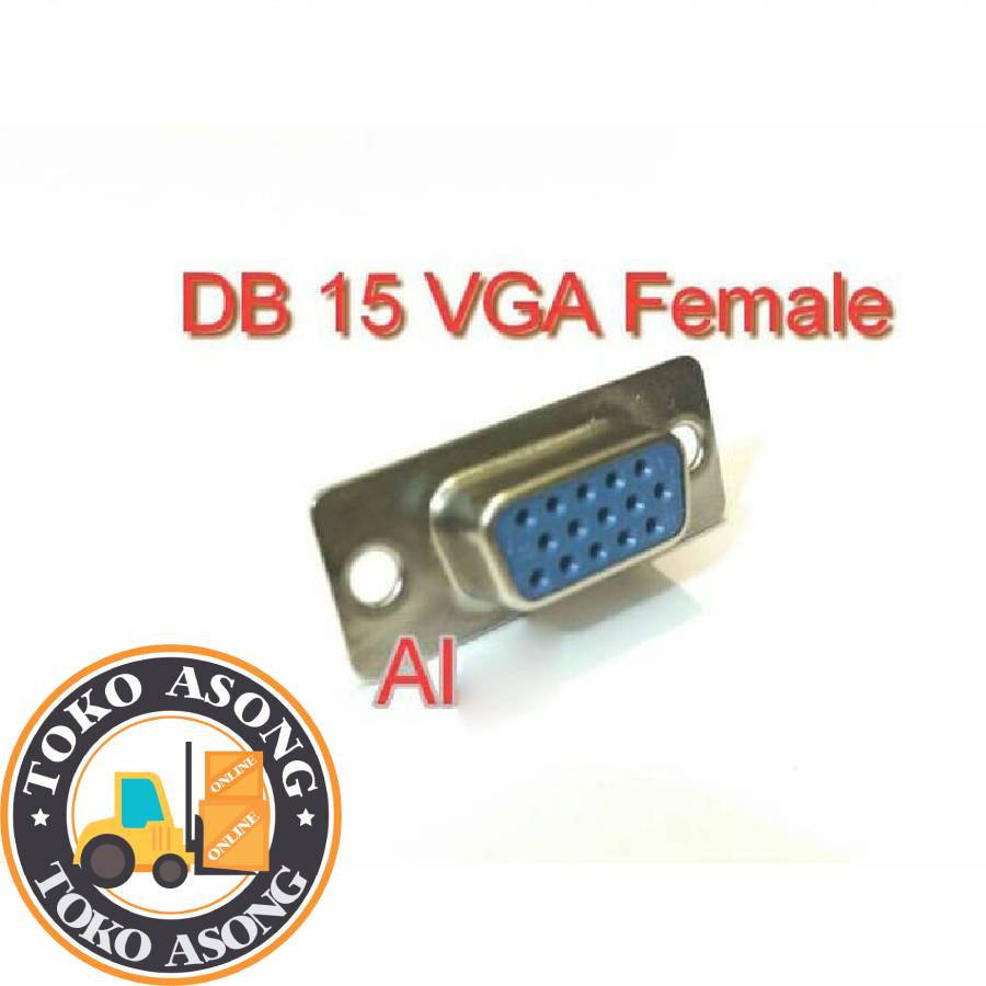 Konektor DB15 VGA Db 15 Female