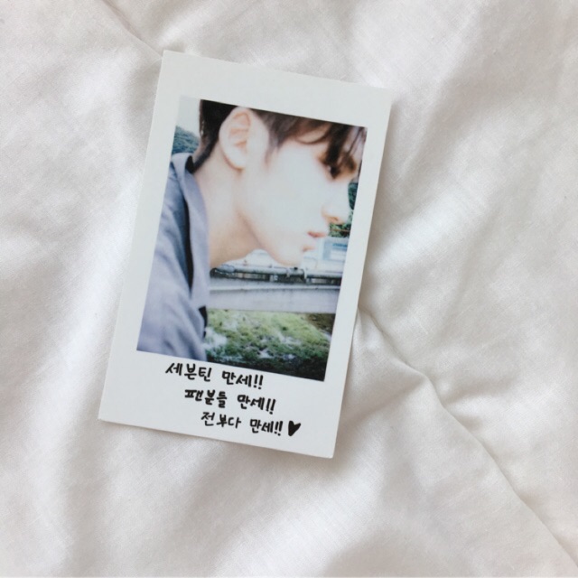 SEVENTEEN Mingyu Boys Be photocard