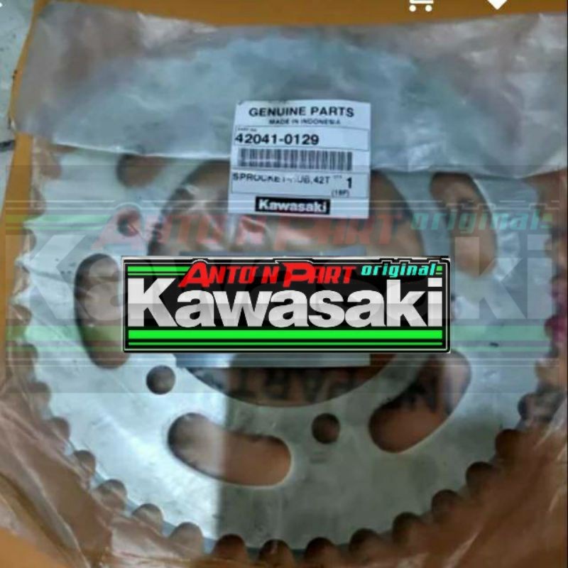 Gear gir belakang ninja rr 250 mono z250sl z 250 sl original