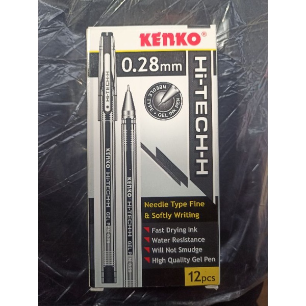 

PEN KENKO Hi-Tech-H GEL PEN /PEN GEL /PULPEN GEL TINTA Hi-Tech-H 0.28 mm