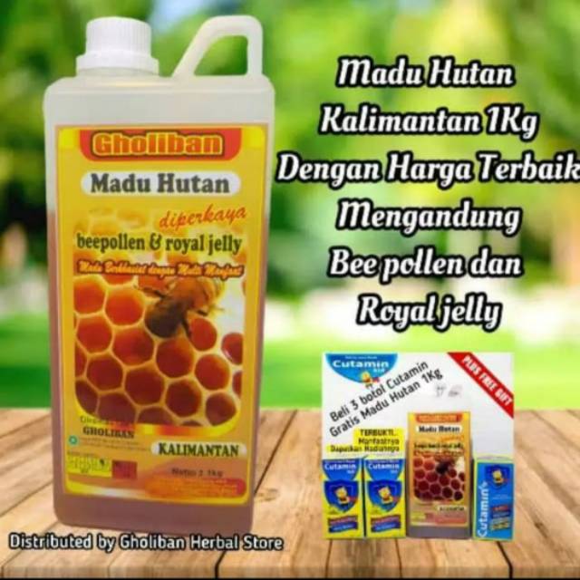 

Produk terlaris_madu murni_madu asli_madu Kalimantan 1 kg Gholiban asli