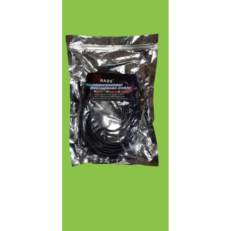 KABEL MIC 10 PANJANG 10 METER