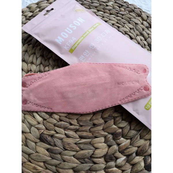 10pcs Masker kf94 warna pastel khusus mix warna
