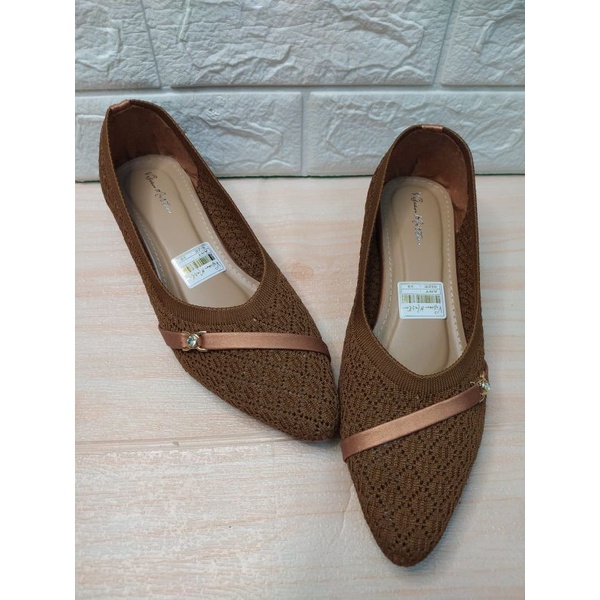 Vision Martin Sepatu Wanita Rajut Pantofel IBS84