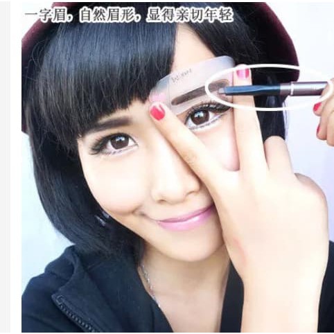 Cetakan Alis Pencetak Alis Eye Brow (isi 3)