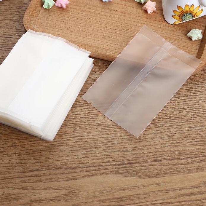 

Trend - Plastik Mooncake Dove Plastik cookies sealer dove berbagai ukuran 100pcs