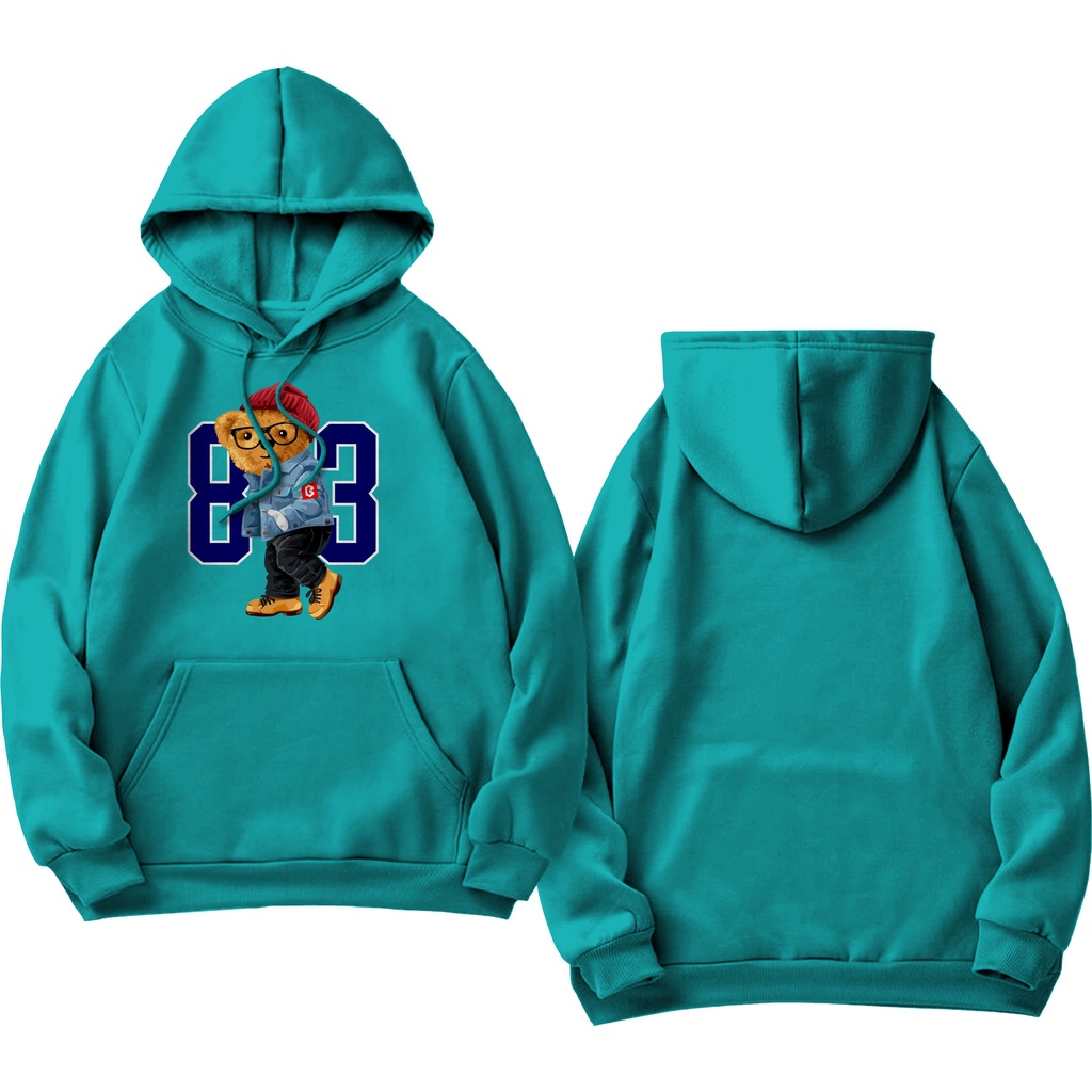 BRIGO Jumper Hoodie BERUANG 83 II Sweater Hoodie BRIGO Sablon DTF Fleece Cotton II SIZE M-XXL (Pria &amp; Wanita) Free stiker&amp;Gantungan Kunci