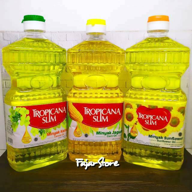 Tropicana Slim Minyak Kanola Sunflower Jagung Corn Oil Bottle 946ml Shopee Indonesia