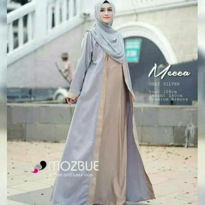 BAJU GAMIS WANITA KEKINIAN /BAJU GAMIS MODEL TERBARU / MECCA DRSSS