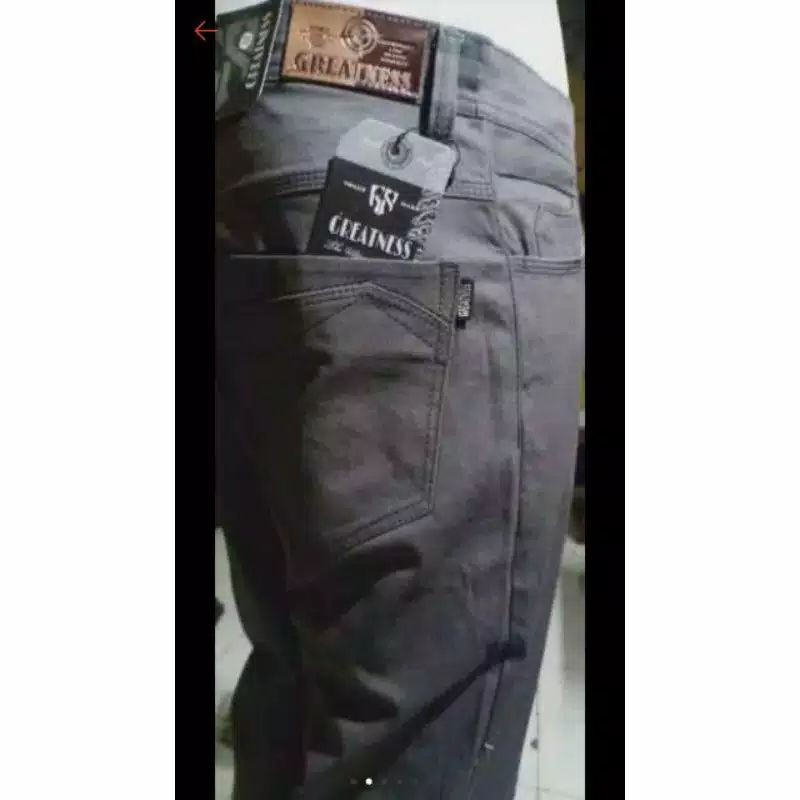 CELANA CHINO PANJANG PRIA SAKU TEMPEL MELAR ELASTIS SIZE 27-38 KWALITAS TERBAIK